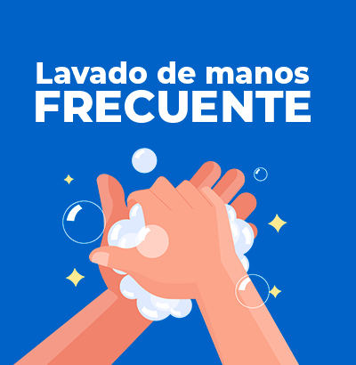 Lavado de manos frecuente