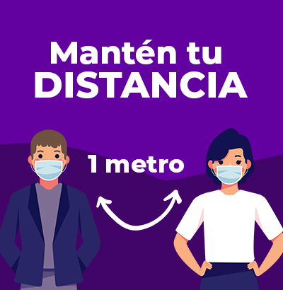 Mantén tu distancia